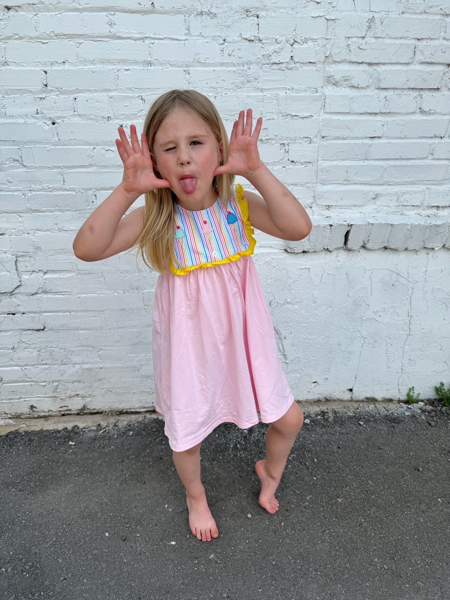 Ice Cream Girl Dress