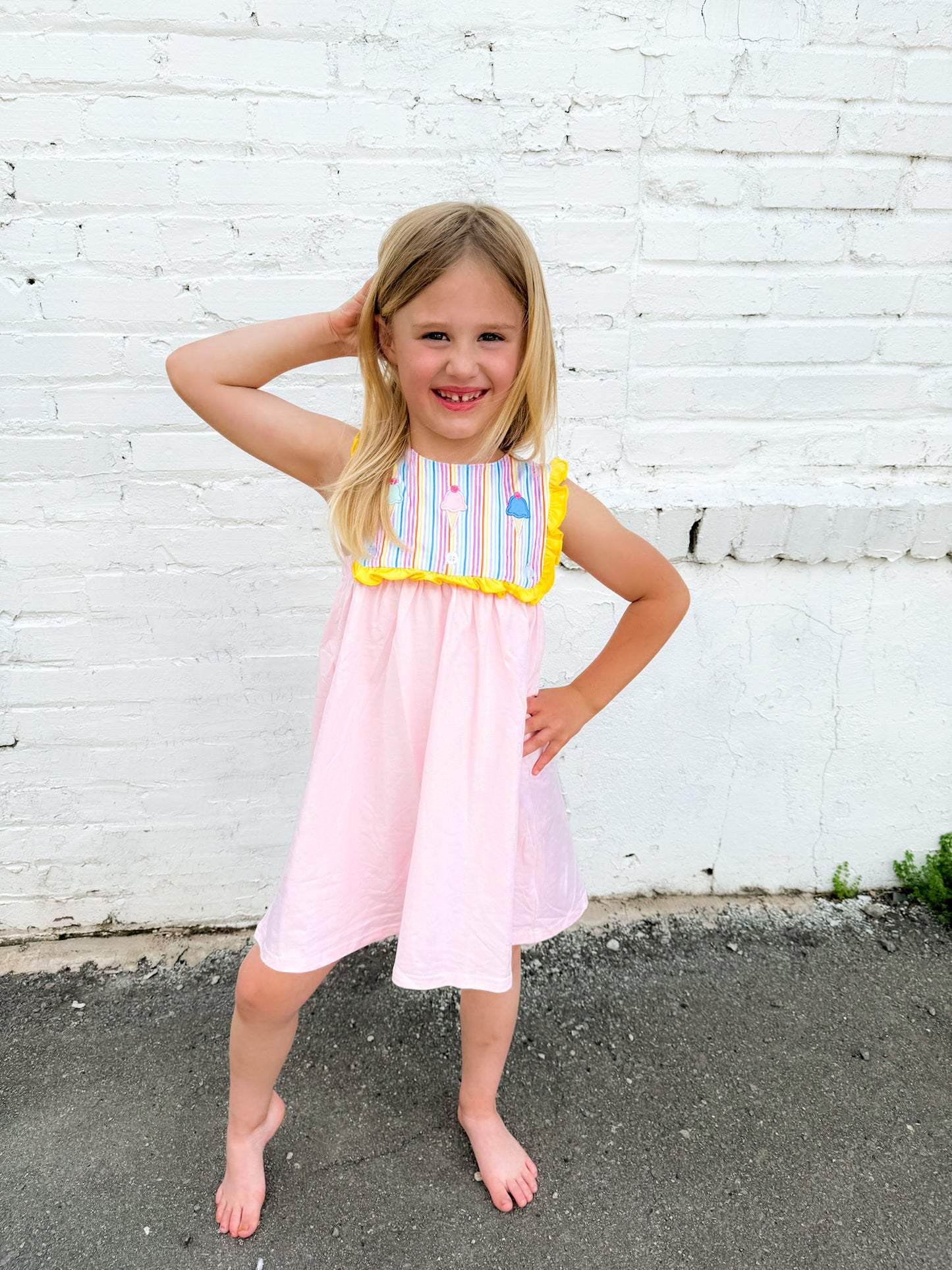 Ice Cream Girl Dress