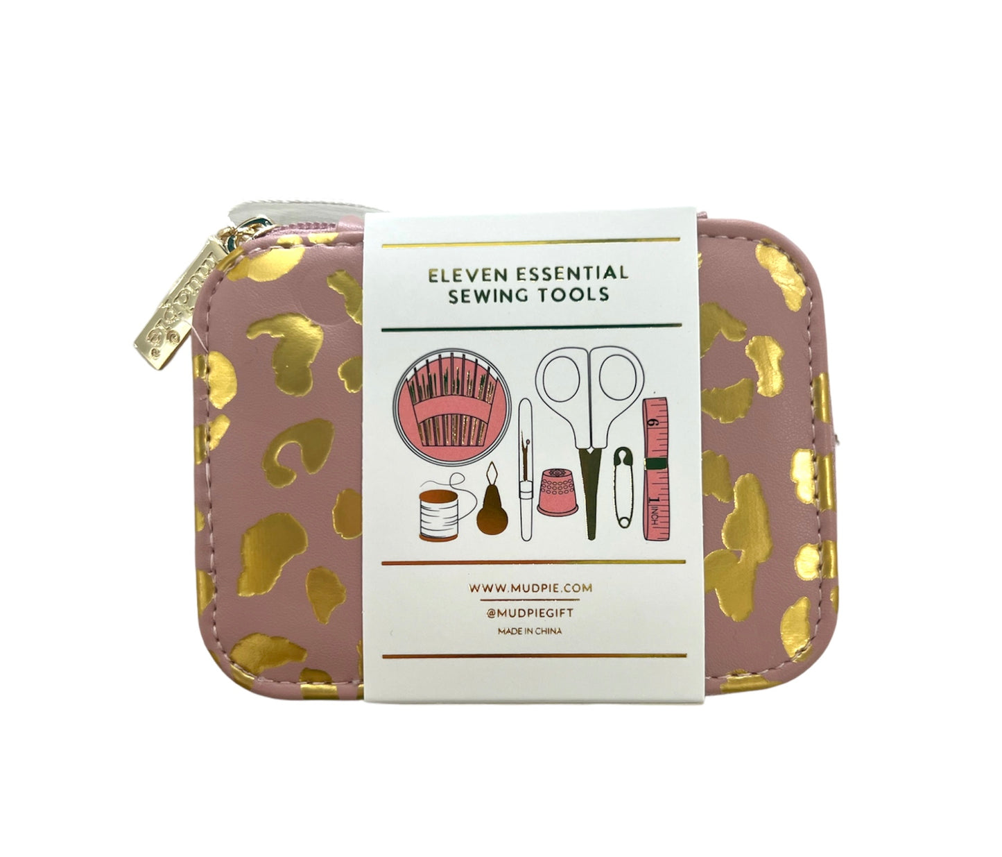 Sewing Kit - Blush Leopard