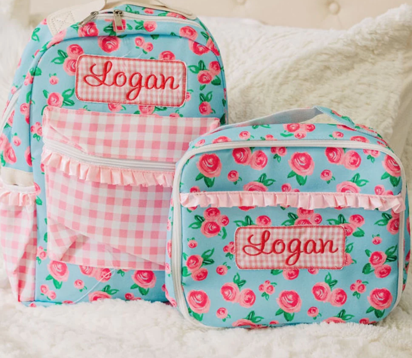 Watercolor Rose Lunch Box