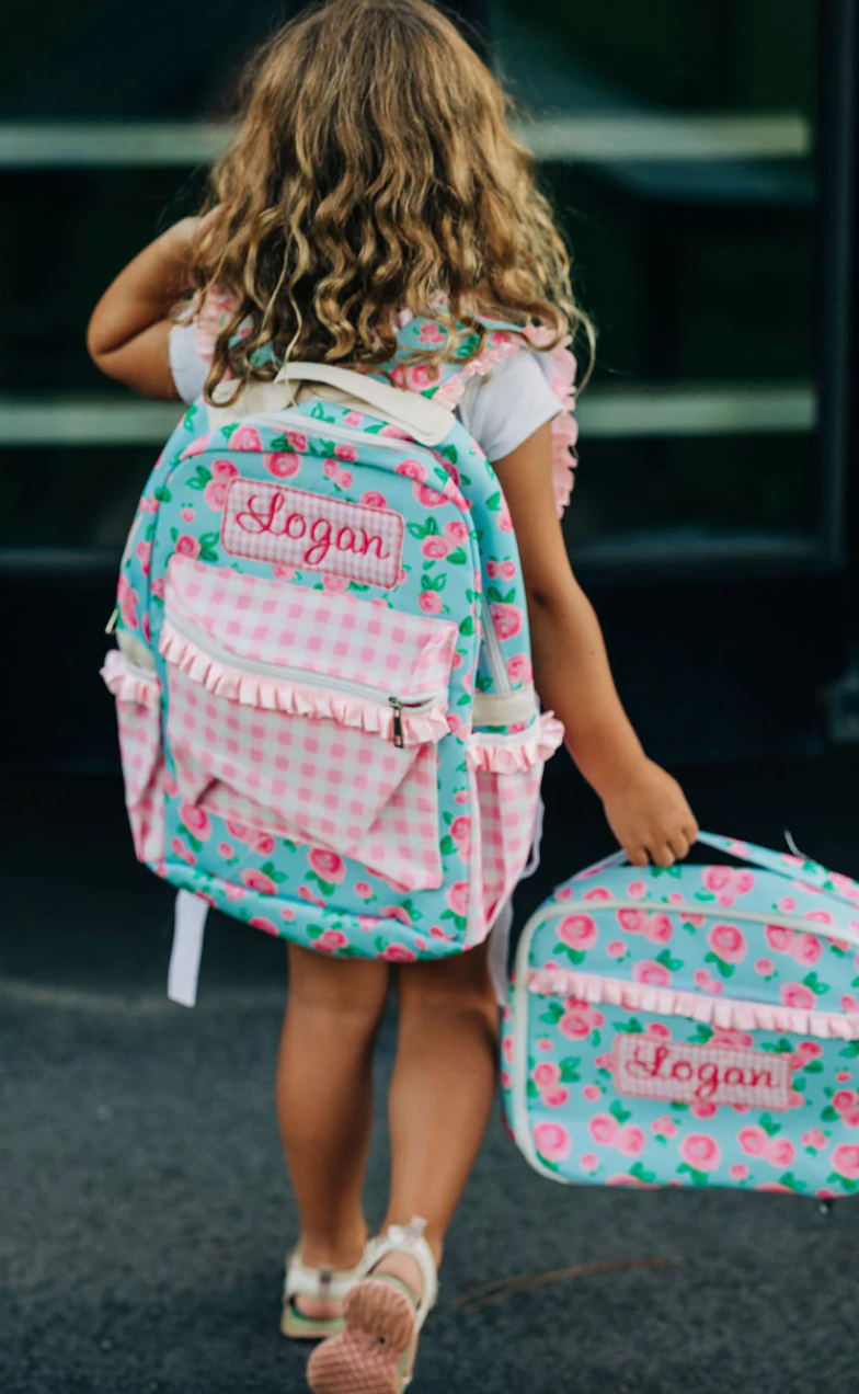 Watercolor Rose Backpack