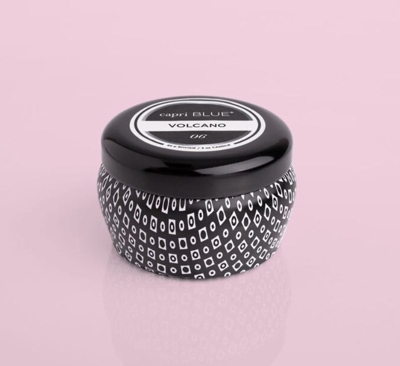 Volcano Mini Tin - Black