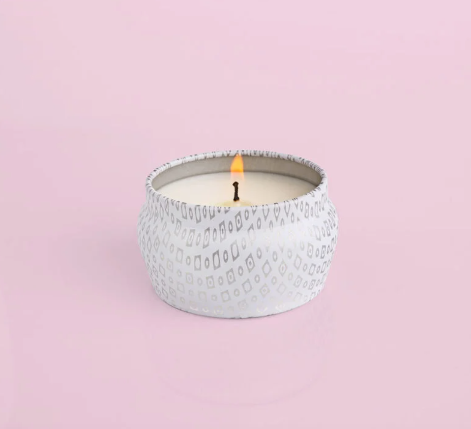 Volcano Mini Tin - White