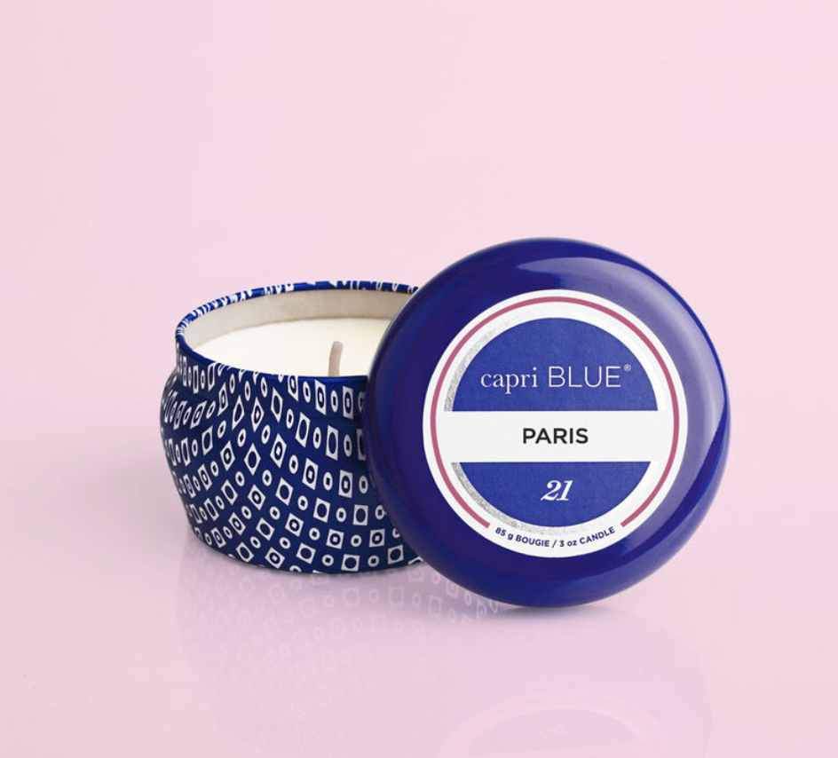 Paris Mini Tin - Blue