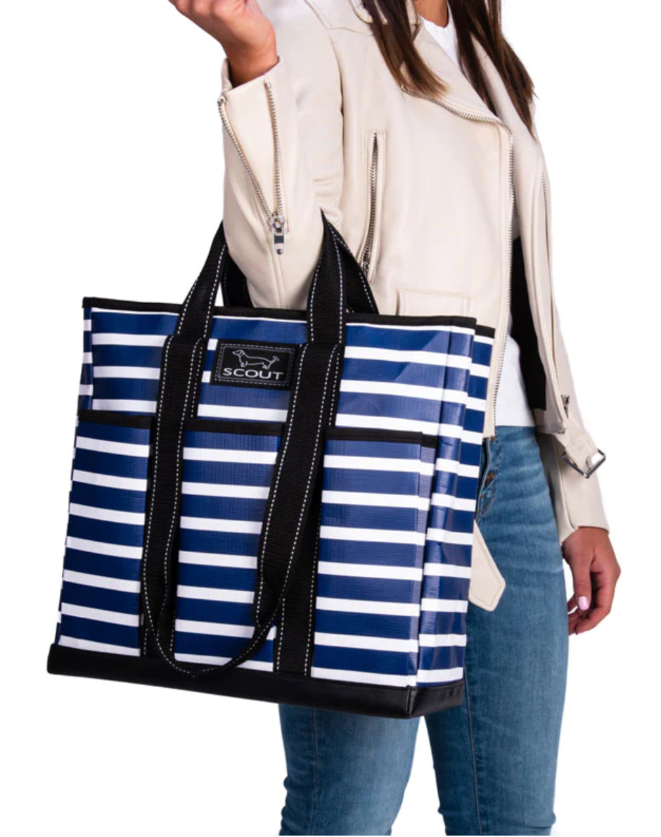 Rocket Pocket Tote Bag - Grain Teaser