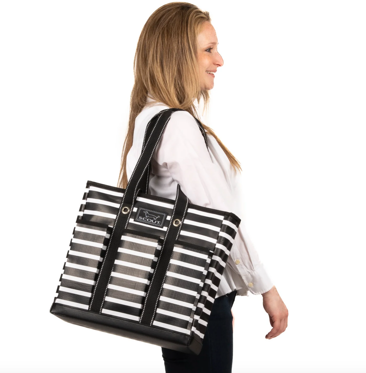 Rocket Pocket Tote Bag - Grain Teaser