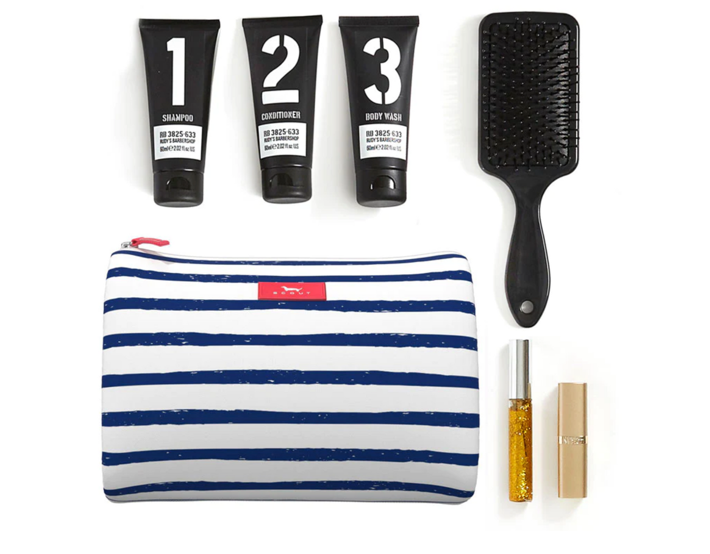 Packin' Heat Makeup Bag - Fleetwood Black