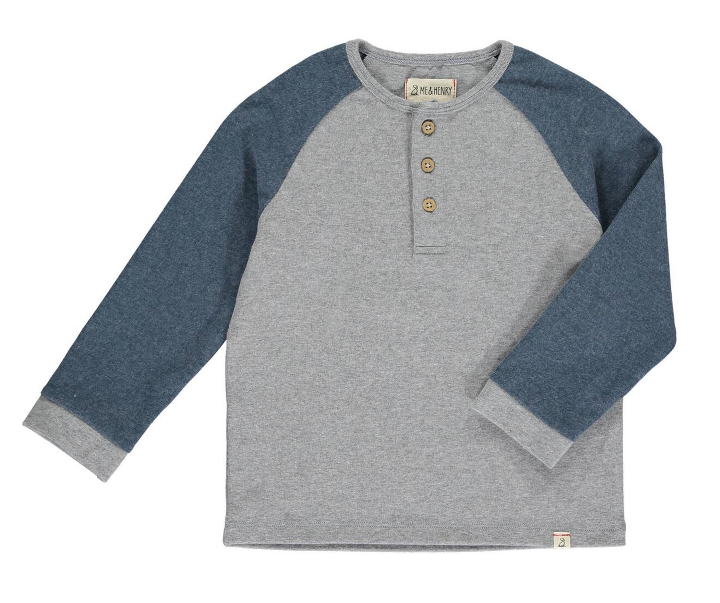 Lugoff Grey Reglan Tee