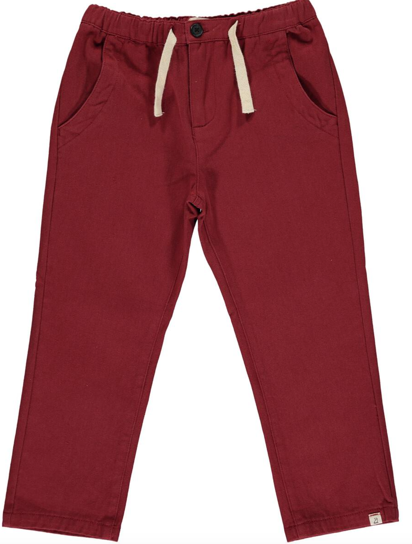 Jay Twill Pants - Burgundy