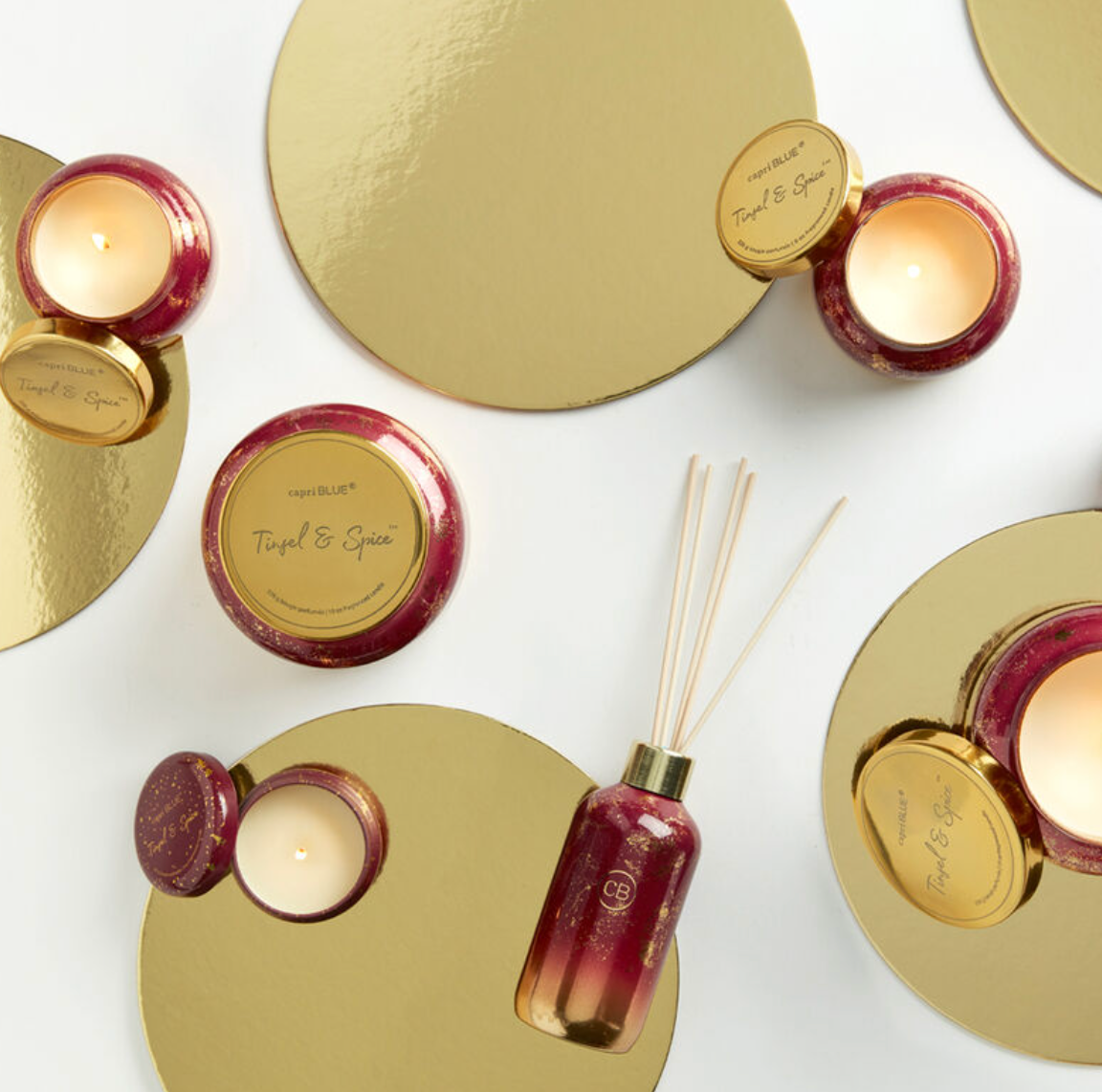 Glimmer Mini Tin-Tinsel & Spice