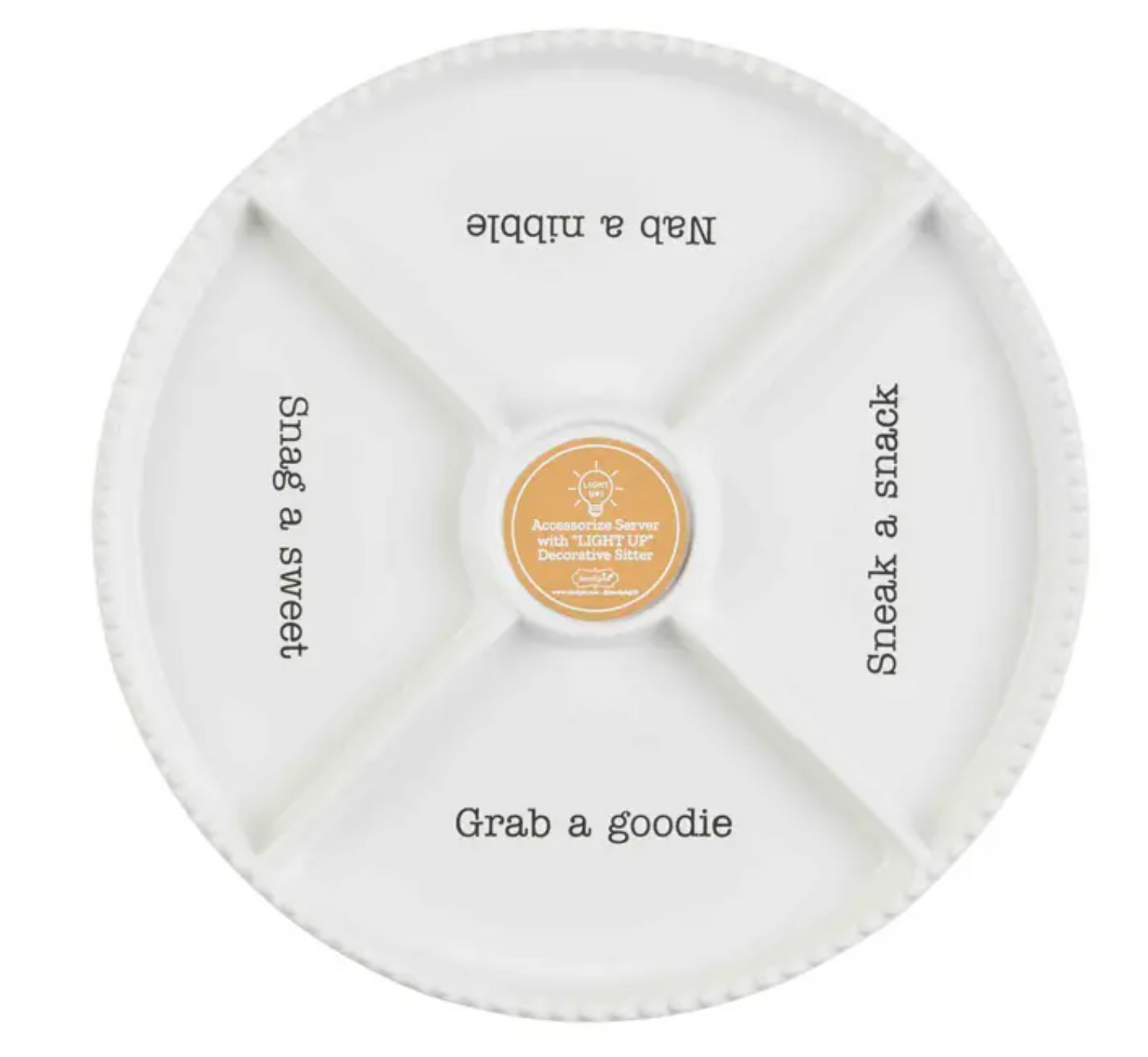 Divided Serving Tray