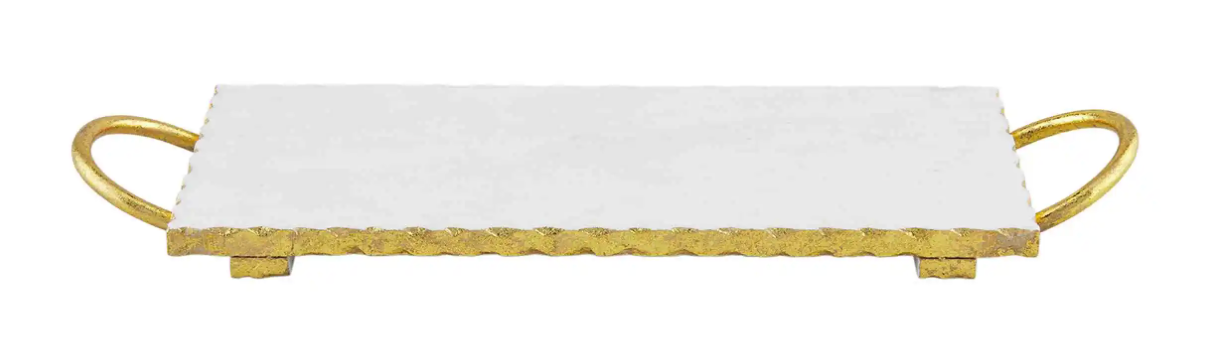 Gold Edge Marble Board