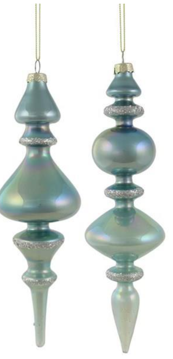 Glass Finial Ornament