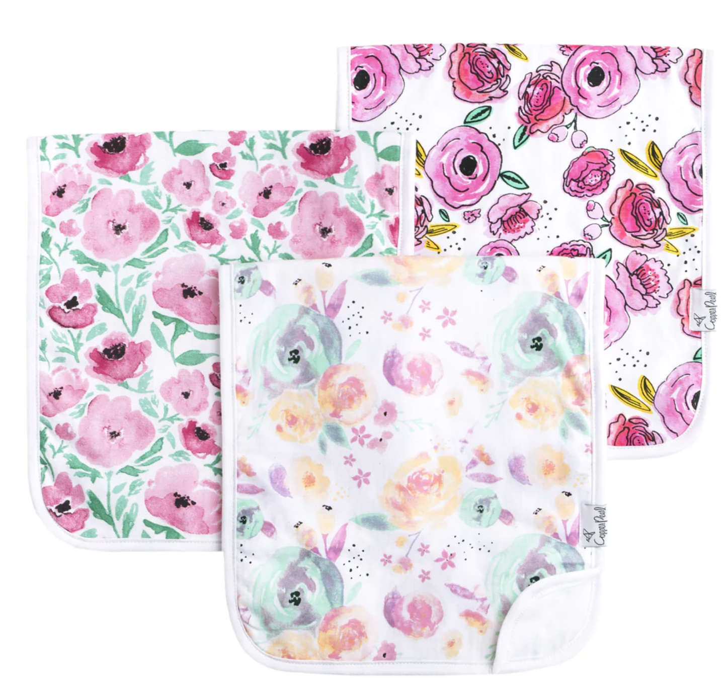 Bloom Burp Cloth Set