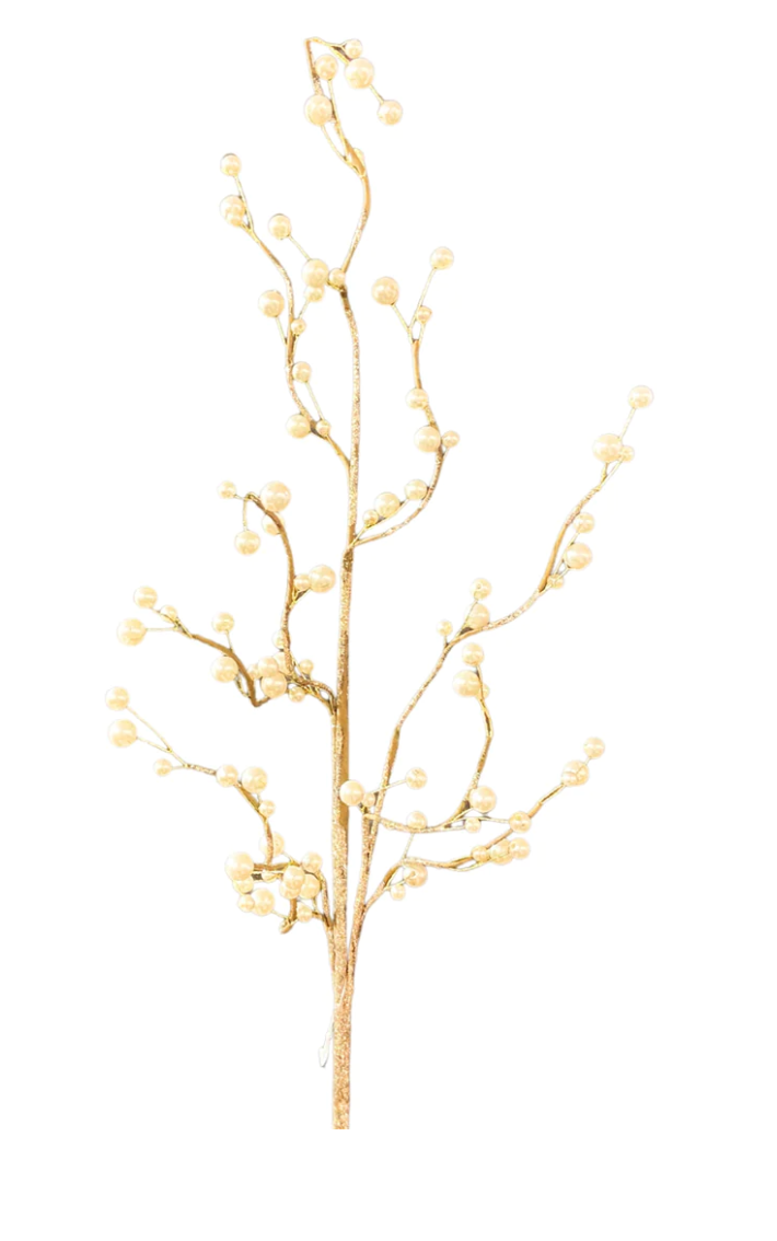 Winter Pearl Spray 28"