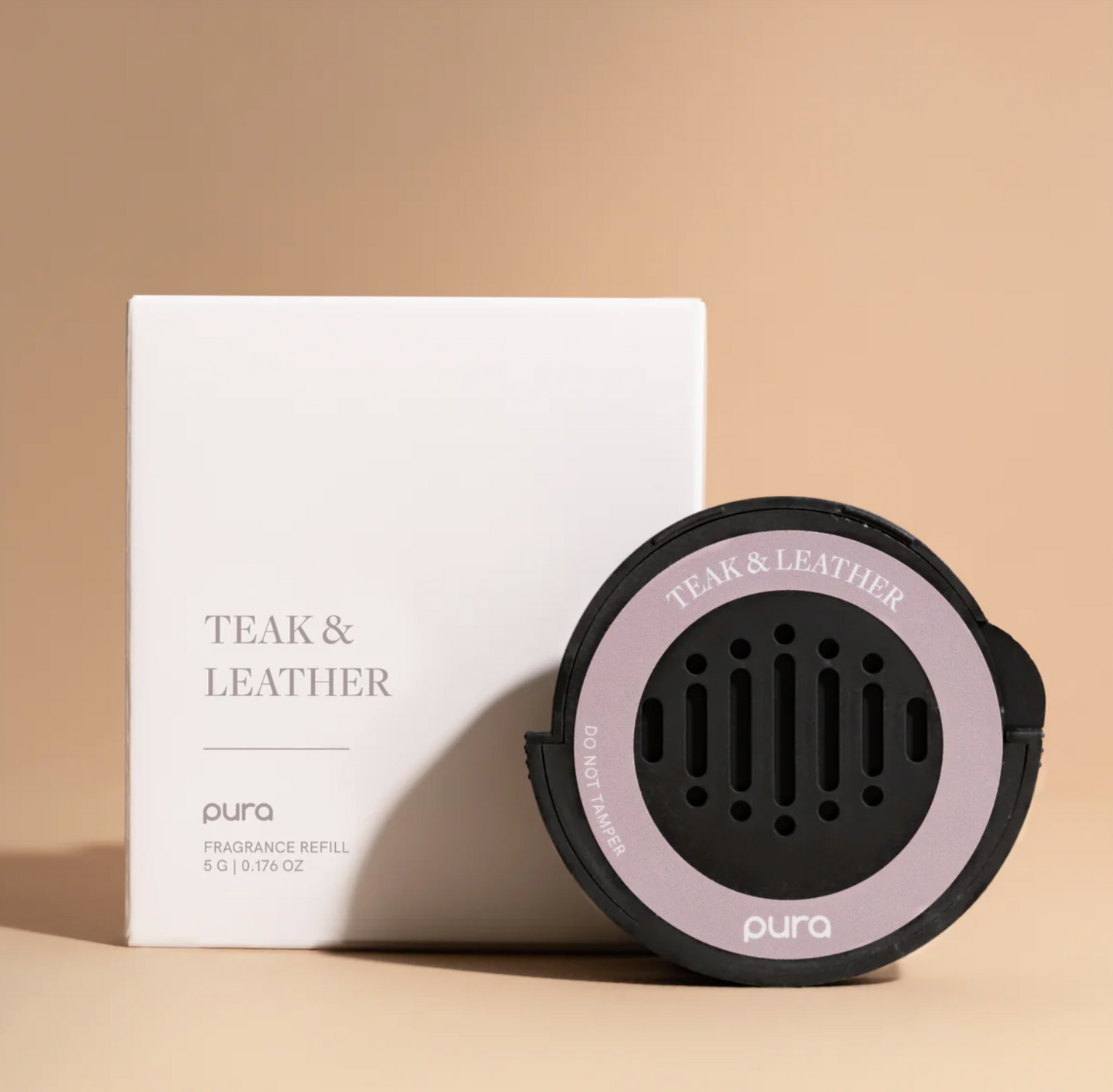 Pura Car Scent-Teak & Leather