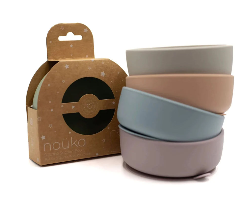 noüka Suction Bowl - Light Storm