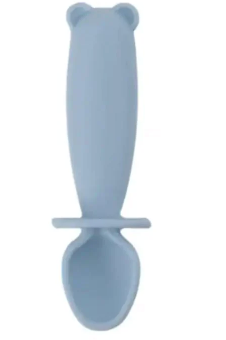 Silicone Fork and Spoon Teether Set