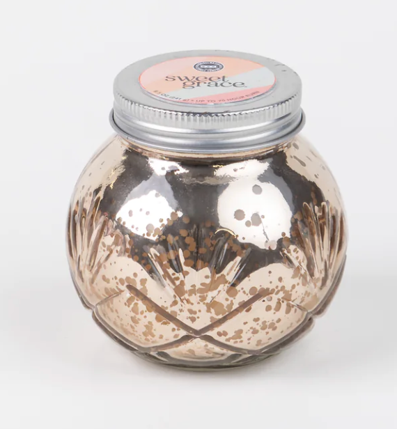 Round Mercury Sweet Grace Candle