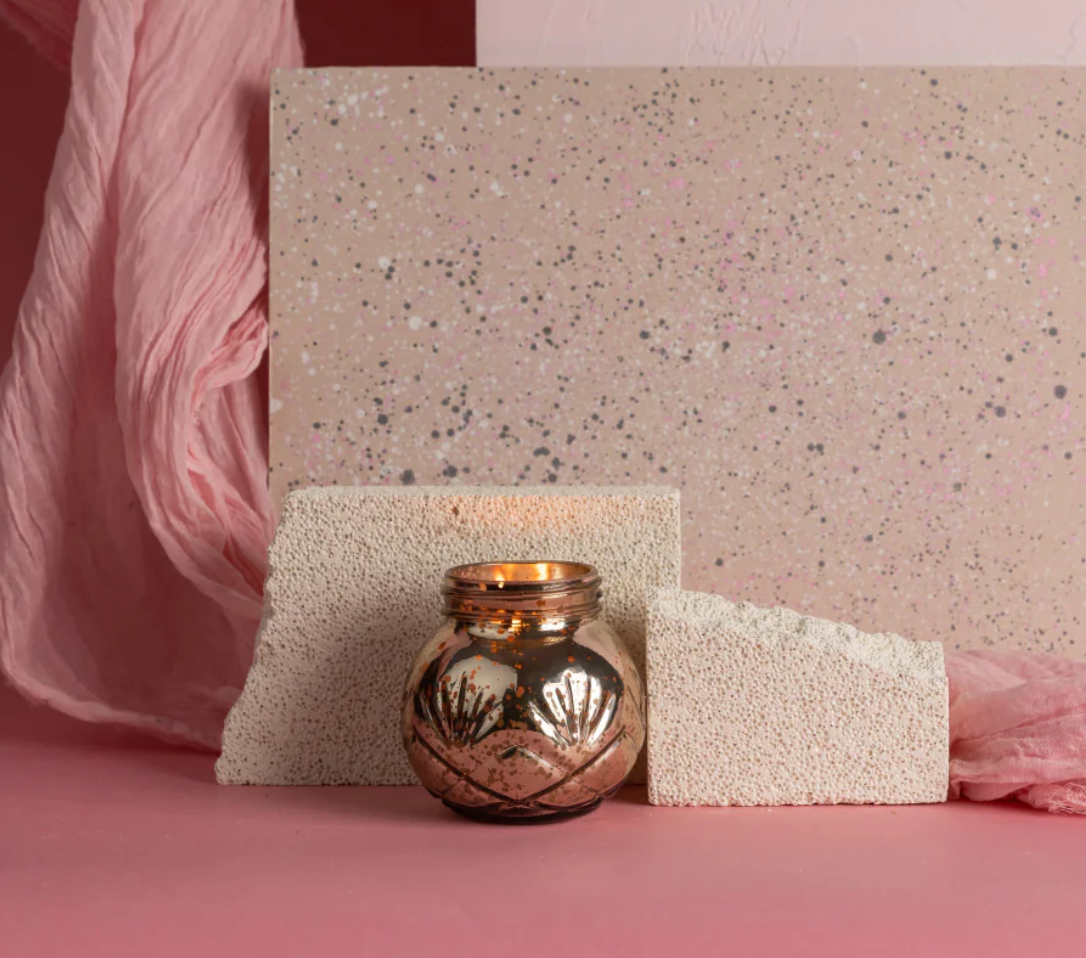 Round Mercury Sweet Grace Candle
