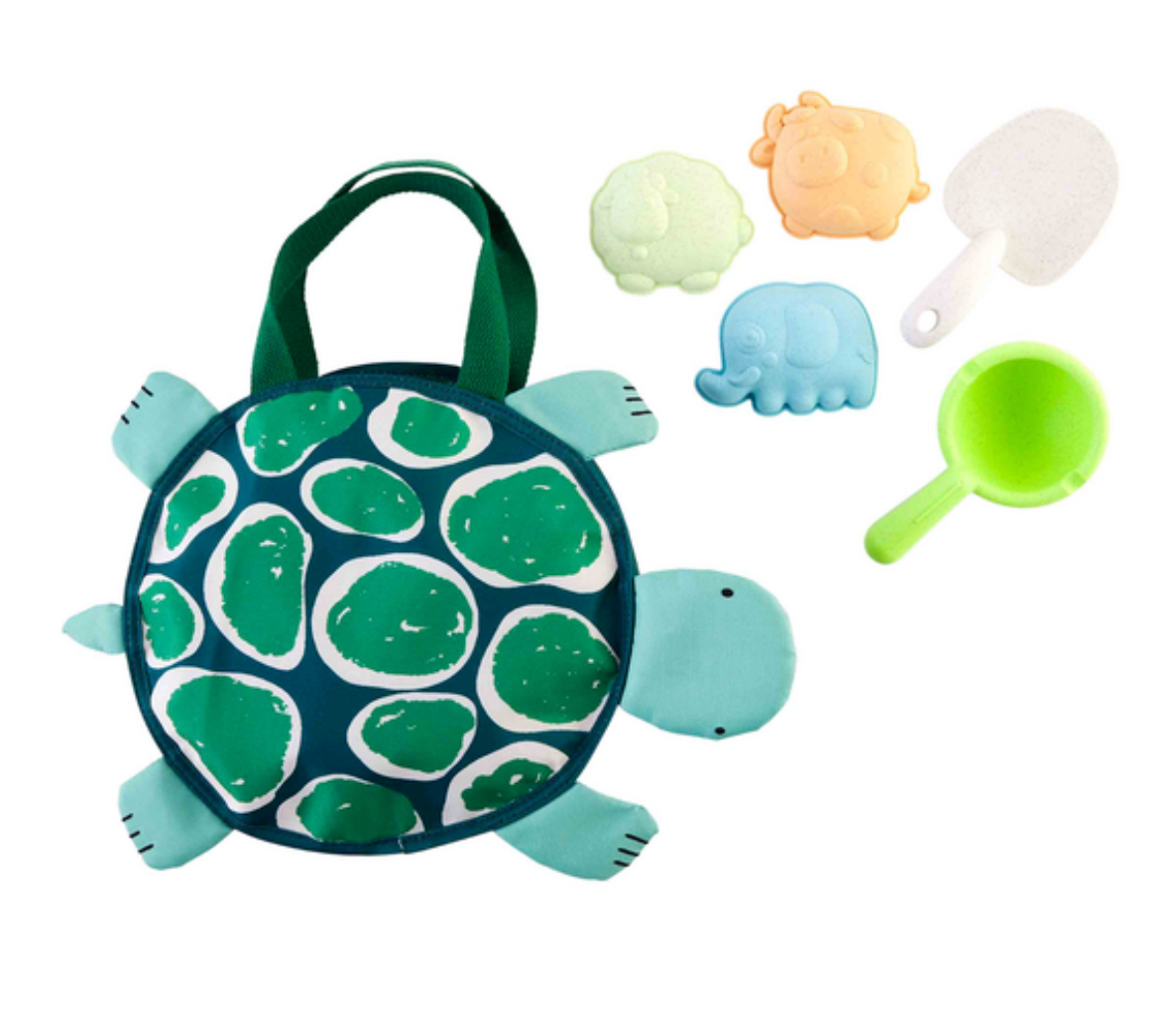 Sand Toy Set- Green Turtle