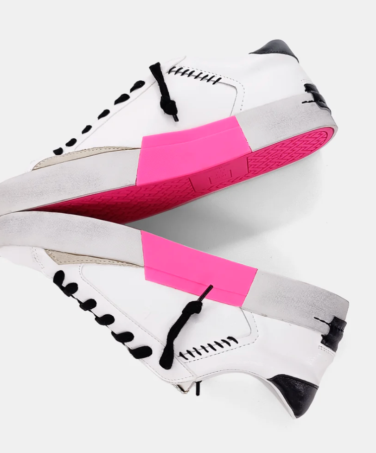 Black and White Ruby Sneaker