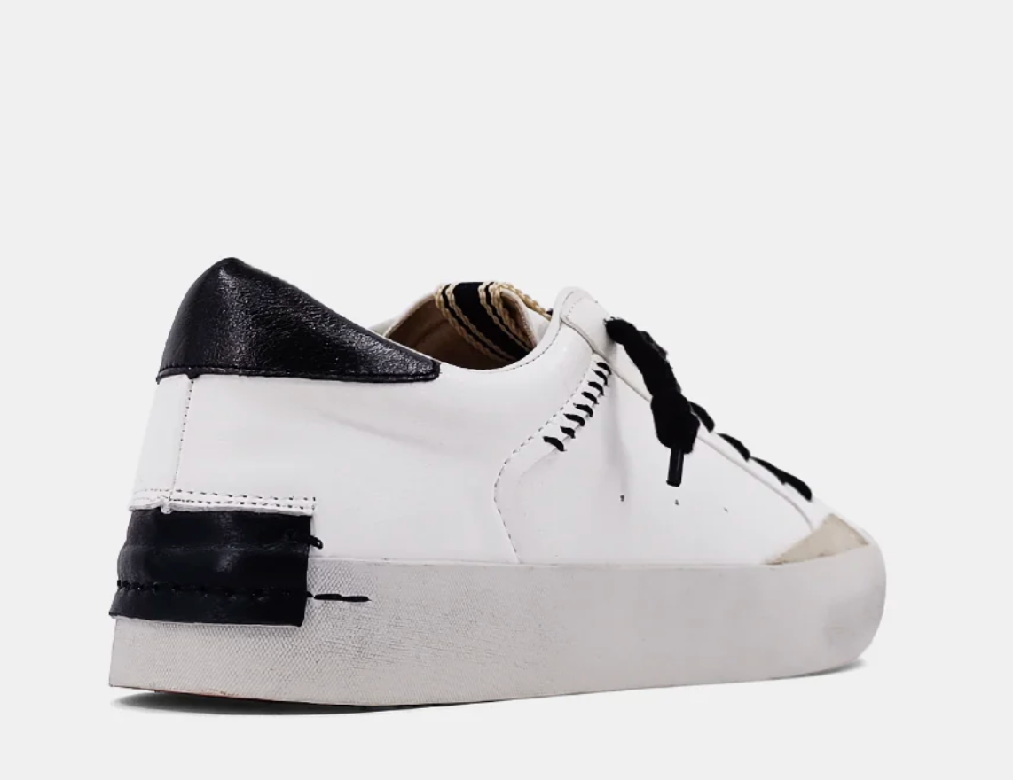 Black and White Ruby Sneaker