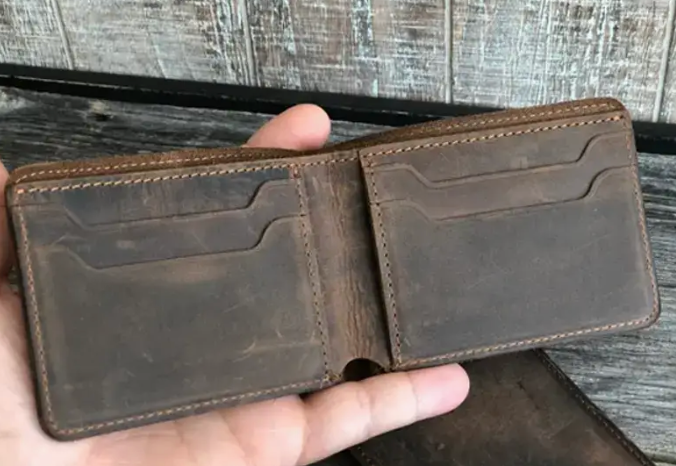 Leather Bifold Wallet