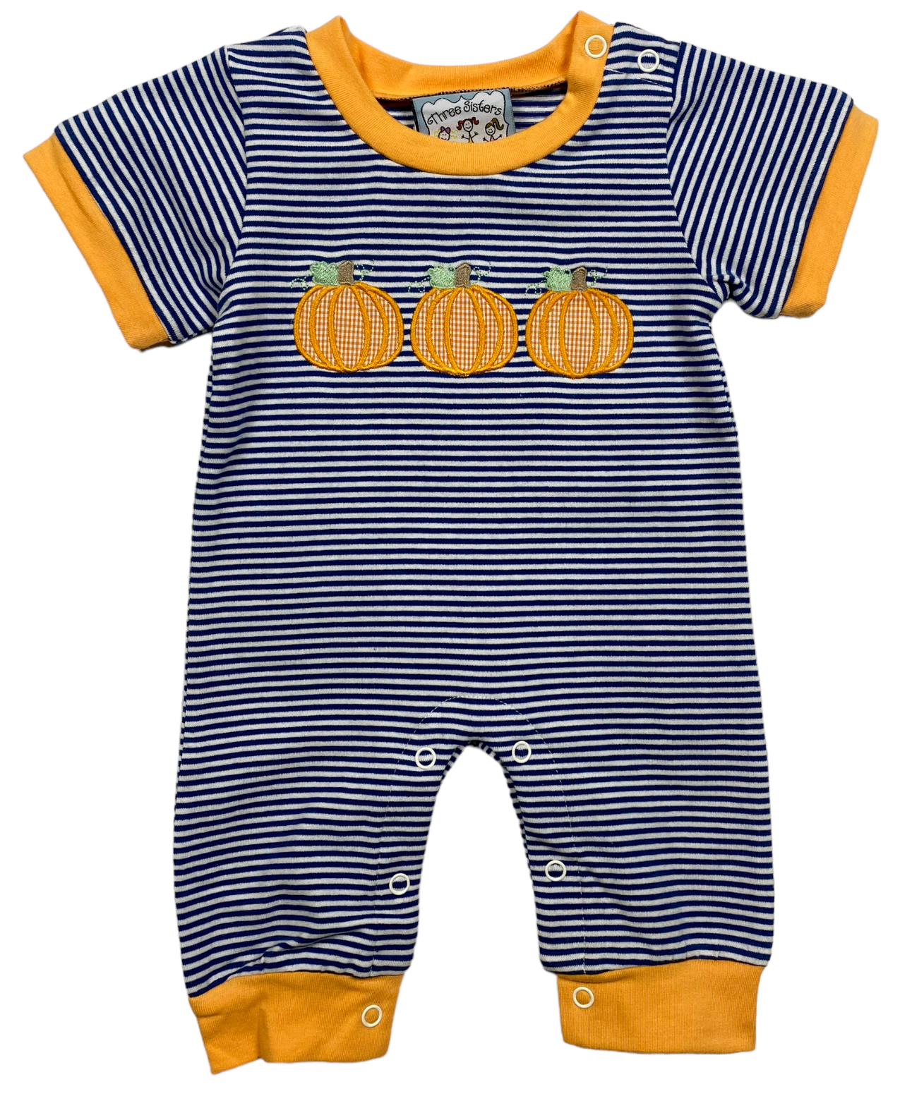 Pumpkin Boys Romper