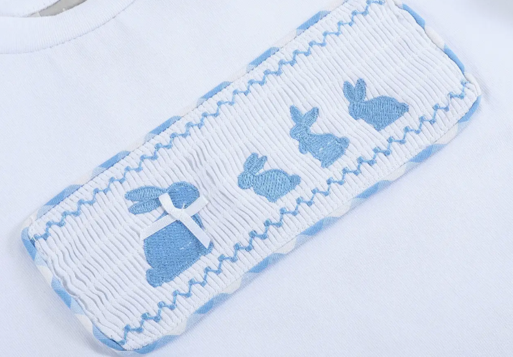 Bunny Smocked Tee & Shorts