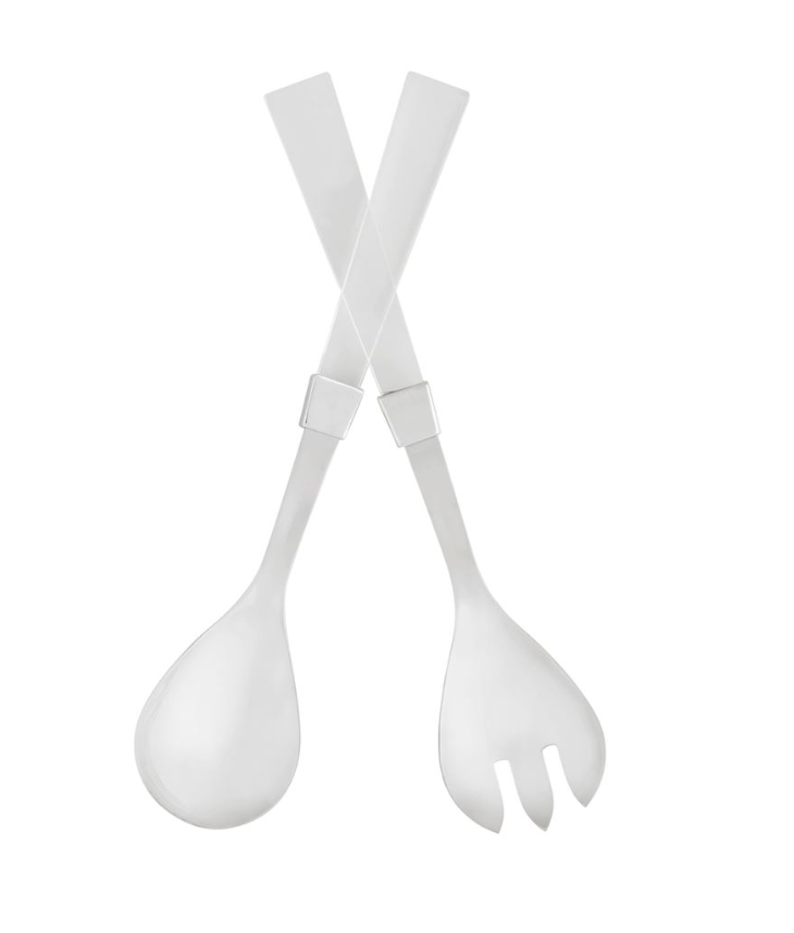 Acrylic Salad Server Set