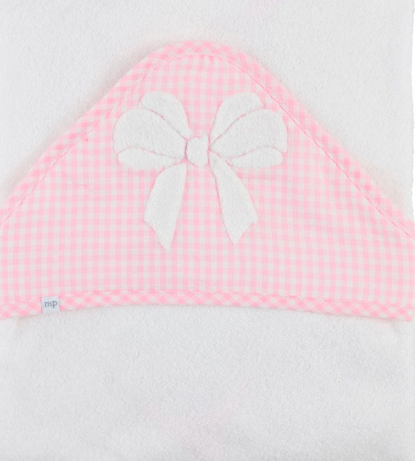 Boucle Bow Hooded Towel