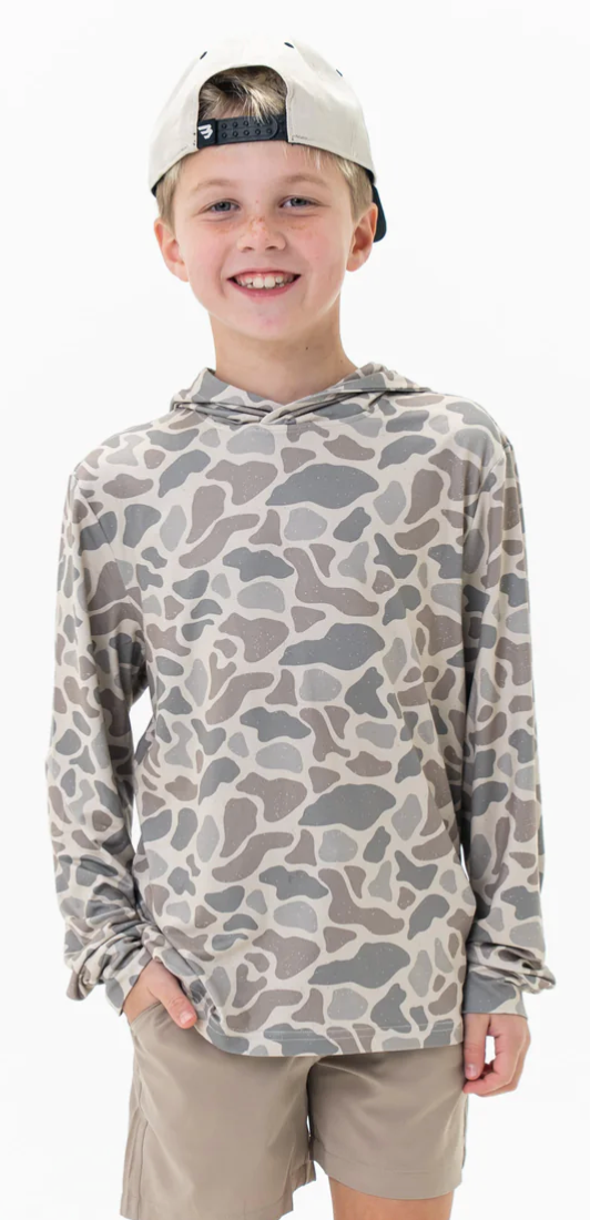 Performance Hoodie-Classic Deer Camo -Youth