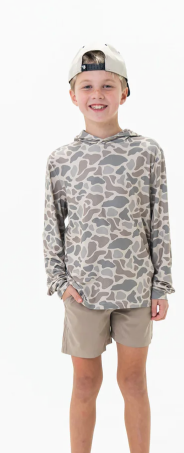 Performance Hoodie-Classic Deer Camo -Youth