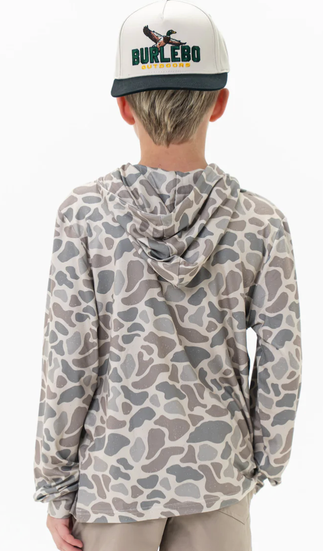 Performance Hoodie-Classic Deer Camo -Youth