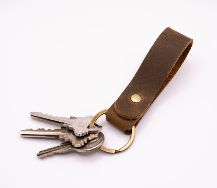Leather Key Ring