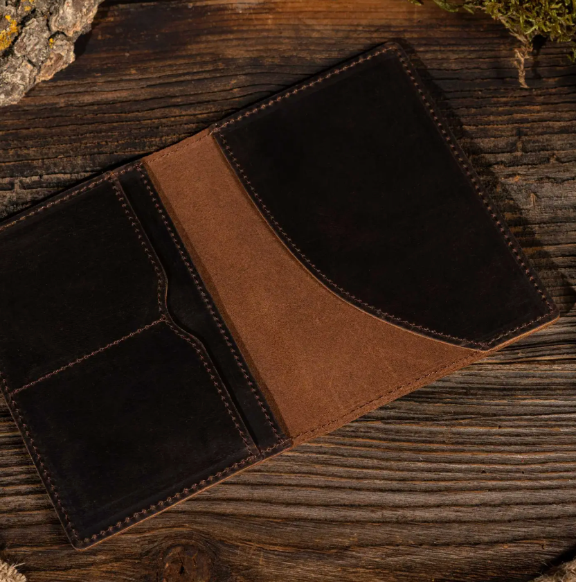 Passport Cover, Genuine Leather Passport Holder Case