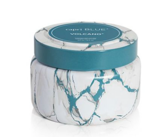 Volcano Modern Marble Travel Tin 8.5 oz