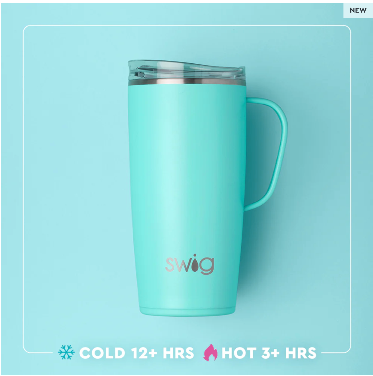 GLACIER STRIPE Travel Mug 22oz