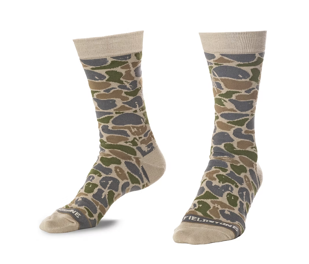 Pattern Socks- Backwoods Camo