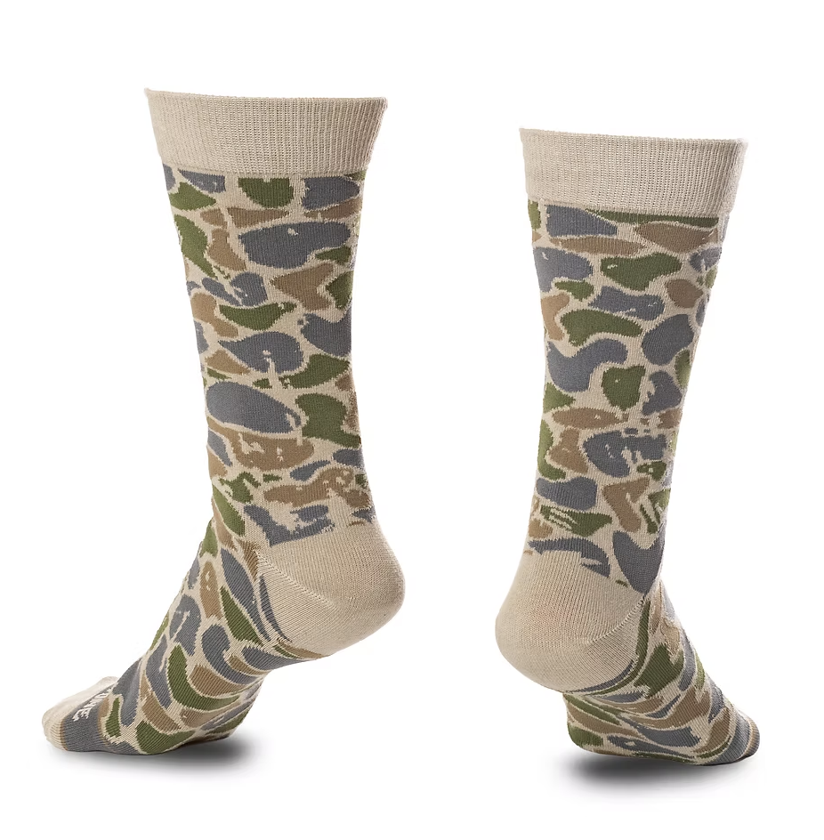 Pattern Socks- Backwoods Camo
