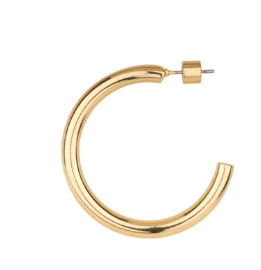 Classic Gold Hoop Earring