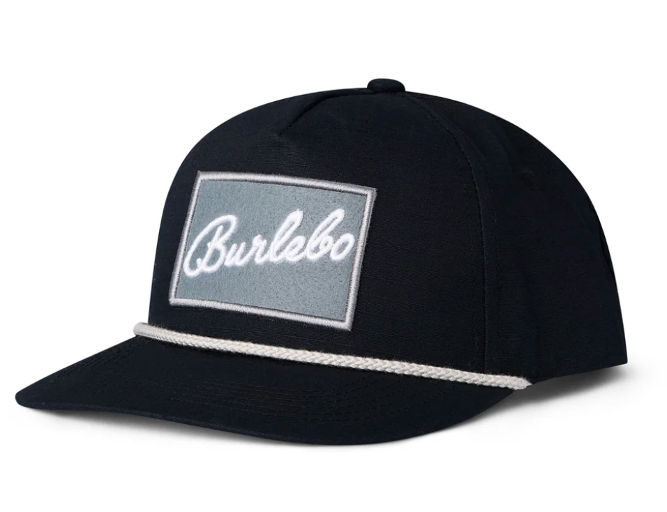 BURLEBO Grey Patch - Black