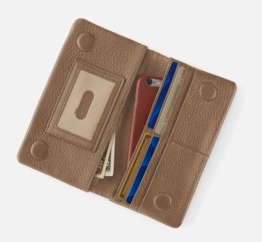 Cedar Sagebrush Lumen Continental Wallet