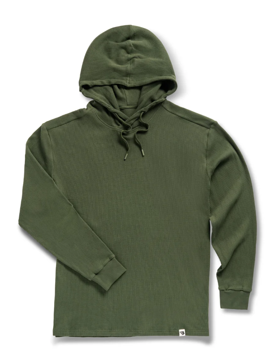 Thermal Hoodie - Mallard Green