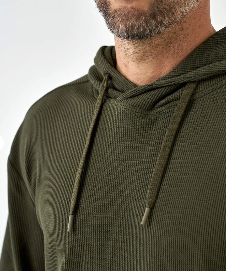 Thermal Hoodie - Mallard Green