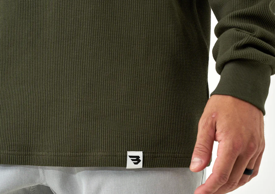 Thermal Hoodie - Mallard Green