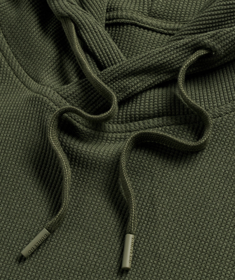Thermal Hoodie - Mallard Green