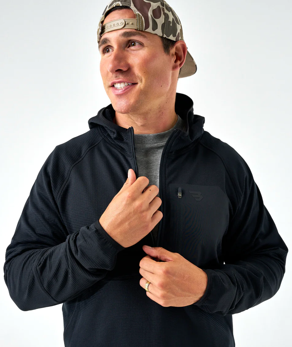 Blaze Tech Quarter Zip - Black