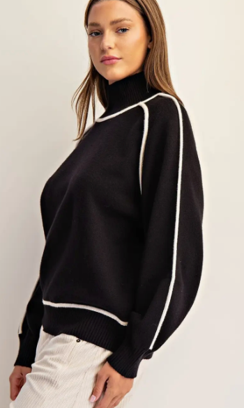Mock Neck Sweater